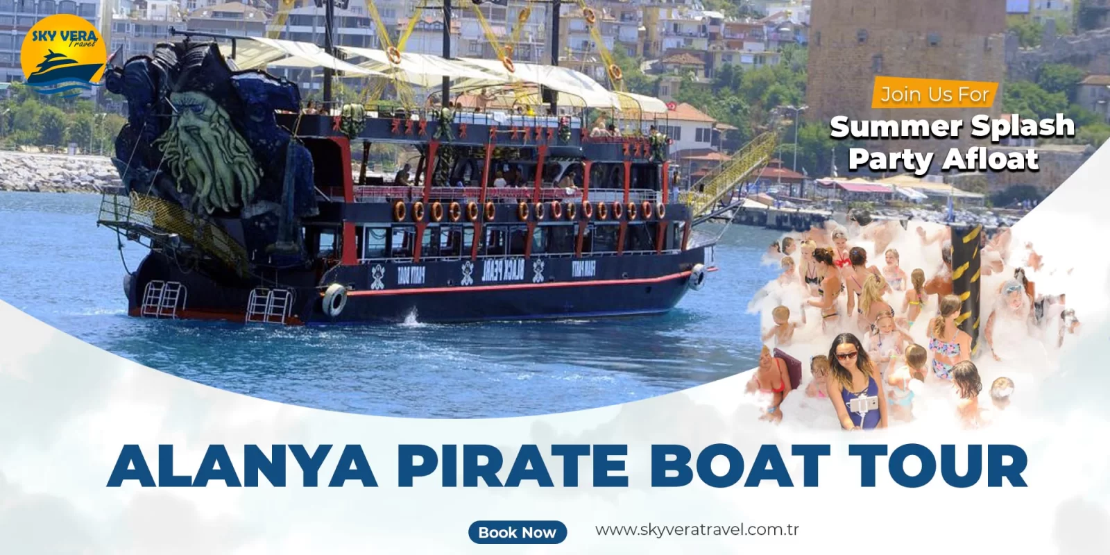 Alanya Pirate Boat Tour