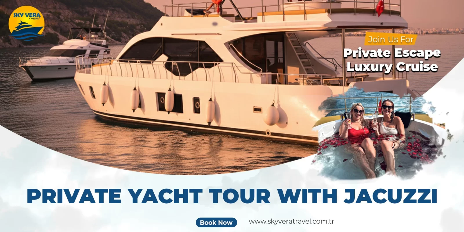  Private Yacht Tour with Jacuzzi
