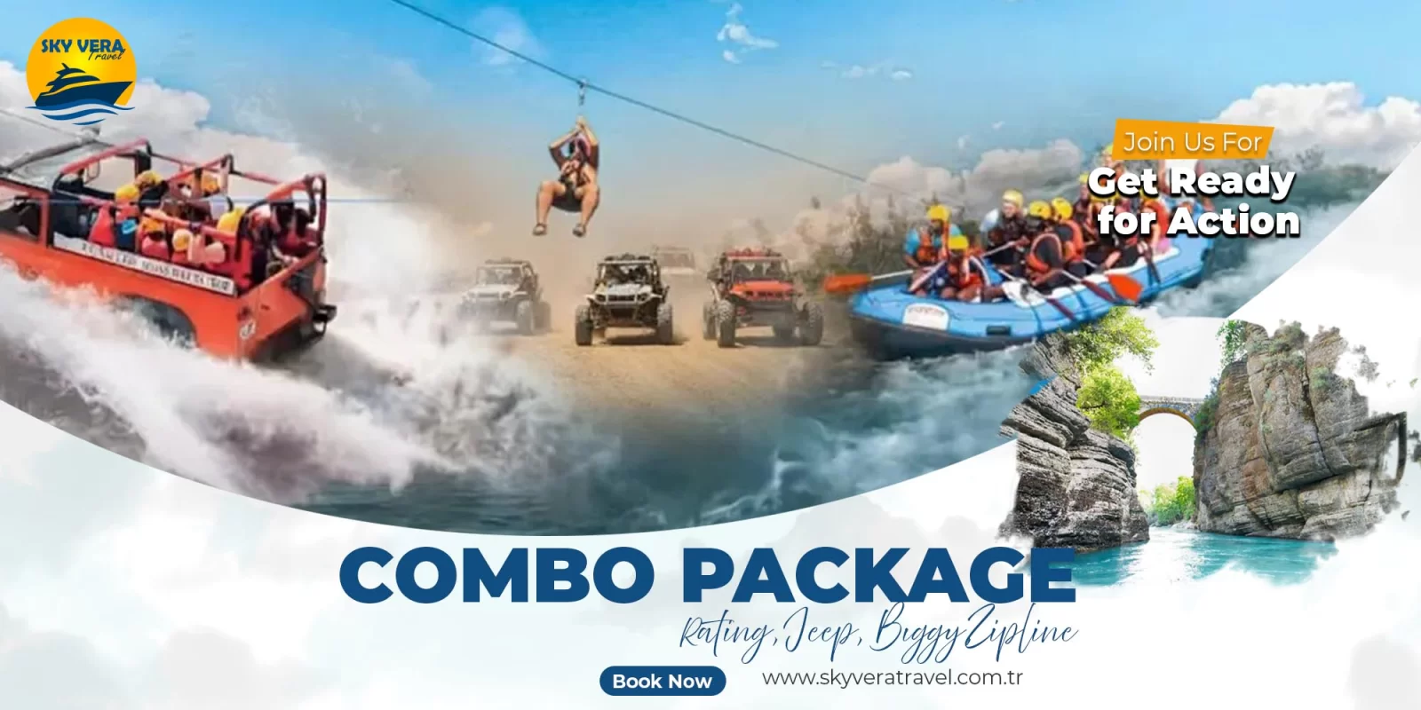 Rafting combo 4 in 1